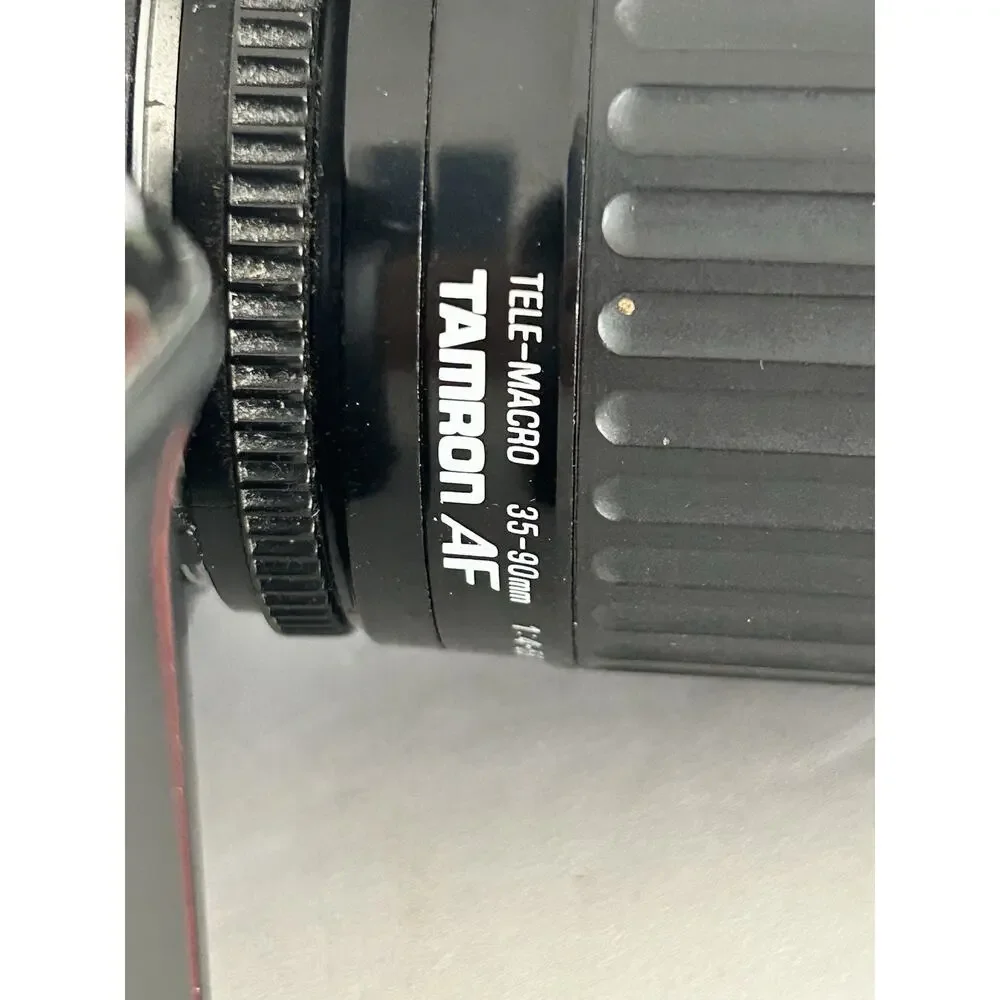 Nikon N6006 Camera With Tamron AF Tele-Macro 35-90 mm Lens Tested Working